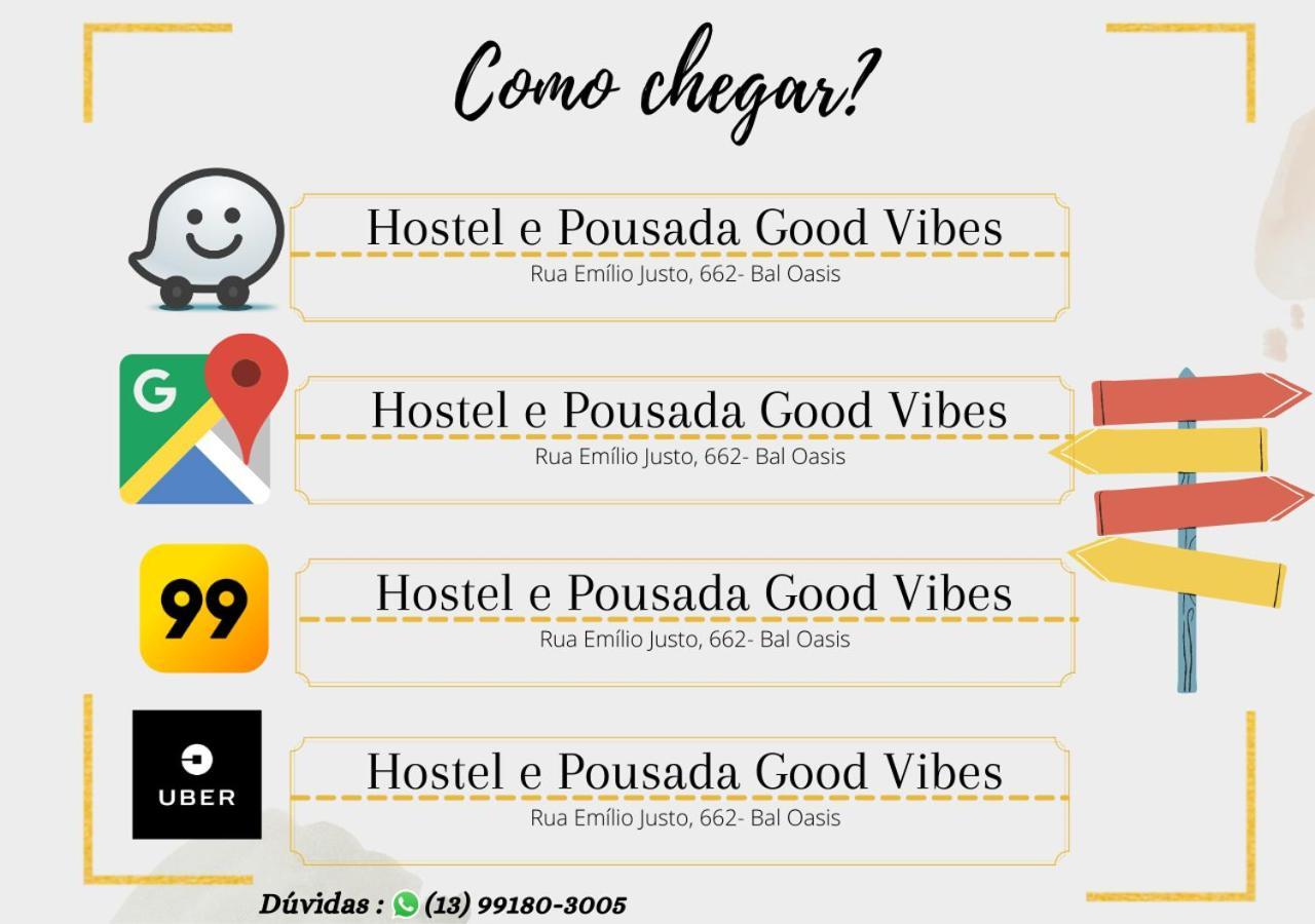 Hostel Good Vibes Peruíbe Esterno foto